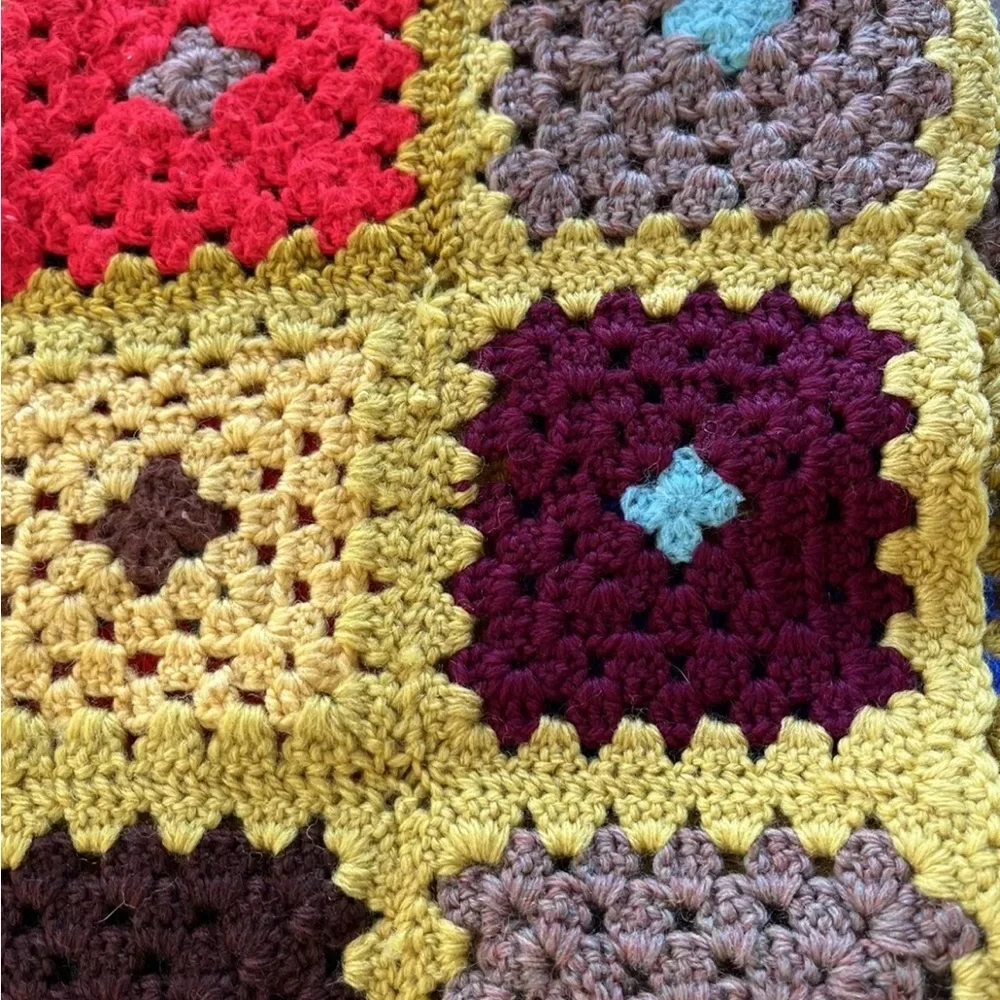 Vintage granny square